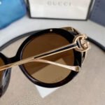 ROUND-FRAME INTERLOCKING G SUNGLASSES