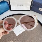 ROUND-FRAME INTERLOCKING G SUNGLASSES