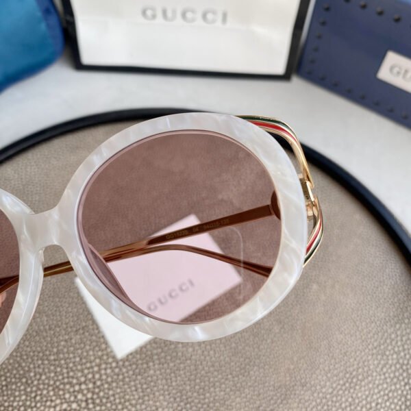 ROUND-FRAME INTERLOCKING G SUNGLASSES