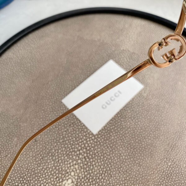 ROUND-FRAME INTERLOCKING G SUNGLASSES