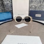 ROUND-FRAME INTERLOCKING G SUNGLASSES