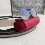 Chloé Eyewear engraved-logo round-frame sunglasses