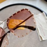 New Diamond Inlaid Women’s Flat Mirror Anti Blue Mirror Computer Goggle Play Phone Eye Protection