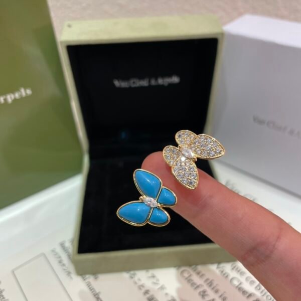 Van Cleef & Arpels Two Butterfly Ring