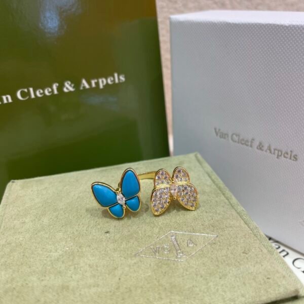 Van Cleef & Arpels Two Butterfly Ring