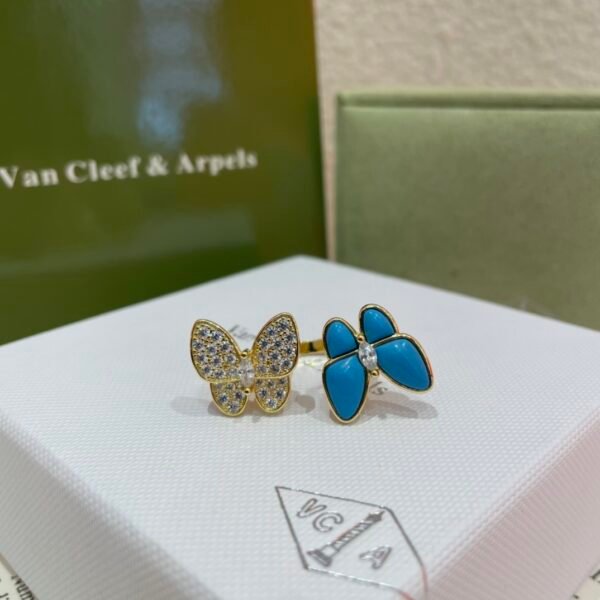 Van Cleef & Arpels Two Butterfly Ring