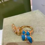 Van Cleef & Arpels Two Butterfly Ring