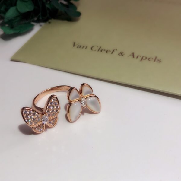 Van Cleef & Arpels Two Butterfly Ring