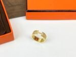 Hermes H Diamond Ring