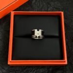 Hermes Reversible Leather Strap Ring