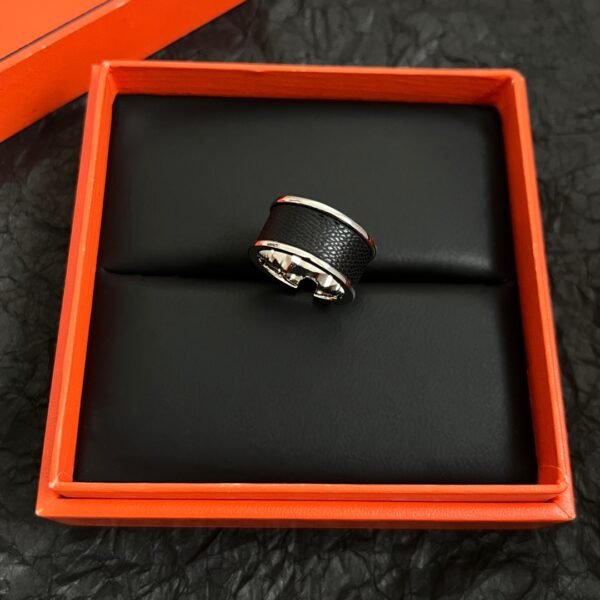 Hermes Reversible Leather Strap Ring