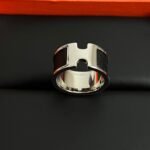Hermes Reversible Leather Strap Ring