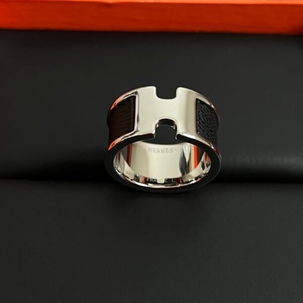 Hermes Reversible Leather Strap Ring