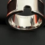 Hermes Reversible Leather Strap Ring
