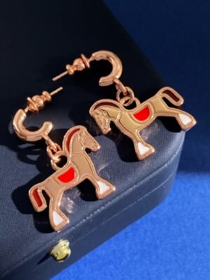 Hermes Cheval Earrings
