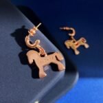 Hermes Cheval Earrings