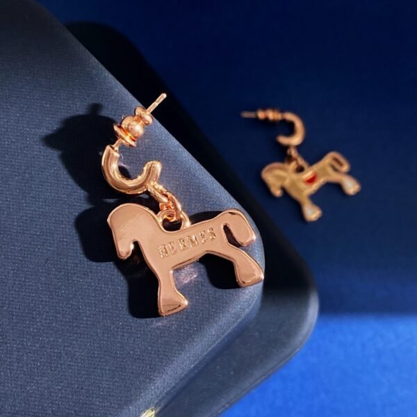 Hermes Cheval Earrings