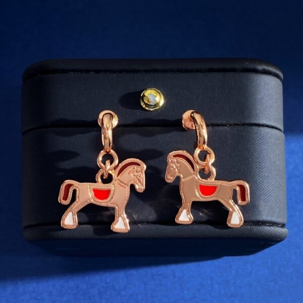 Hermes Cheval Earrings