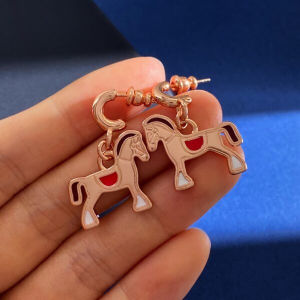 Hermes Cheval Earrings