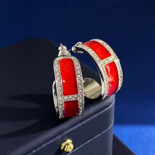 Hermes Hoop Earrings