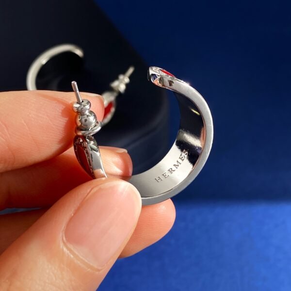 Hermes Hoop Earrings