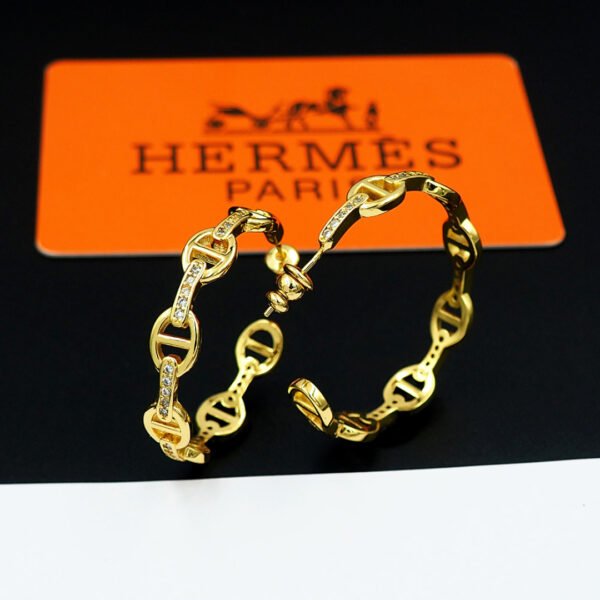 Hermes Constance Earrings
