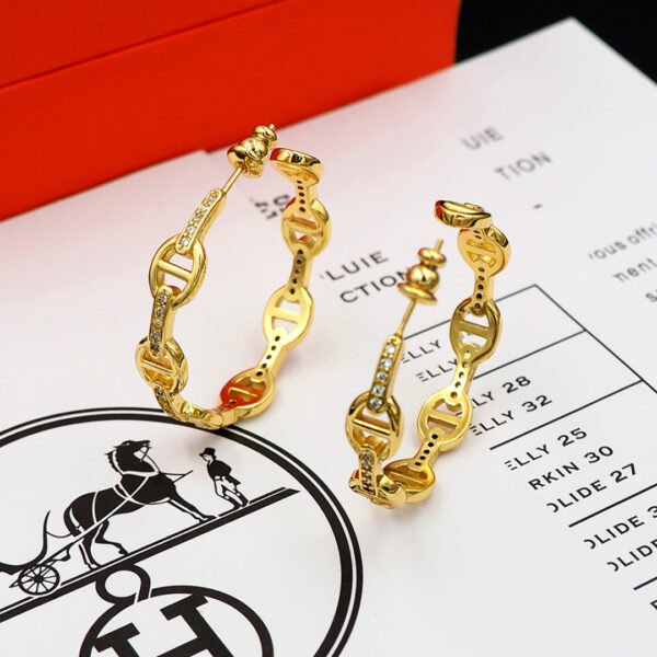 Hermes Constance Earrings