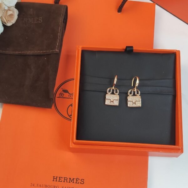 Hermes Constance Amulette Earrings