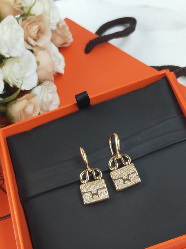 Hermes Constance Amulette Earrings