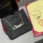 Jual Cartier Full Diamond Leopard Necklace