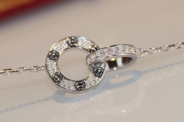 Cartier Love Diamond-Paved Necklace