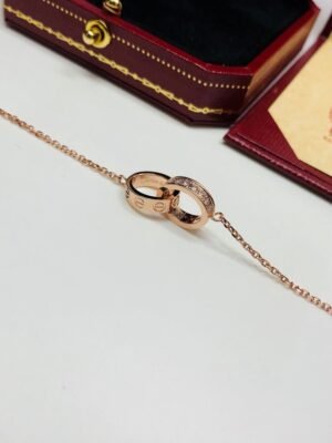 Cartier Love Necklace Rose Gold