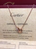 Cartier Love Necklace Rose Gold