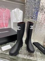Chanel Rain Boots