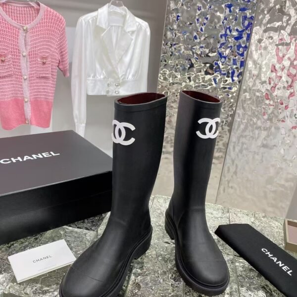 Chanel Rain Boots