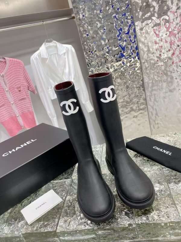 Chanel Rain Boots