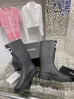 Chanel Rain Boots