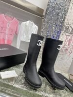 Chanel Rain Boots