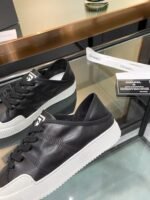 Chanel CASUAL SHOES IN BLACK MIX WHITE LAMBSKIN