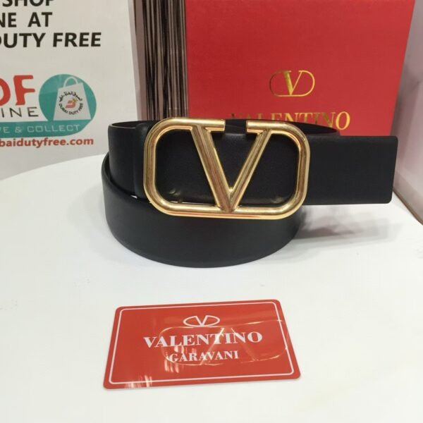 VLOGO SIGNATURE CALFSKIN BELT