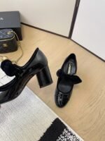 Chanel Patent Leather Sandals High Heels