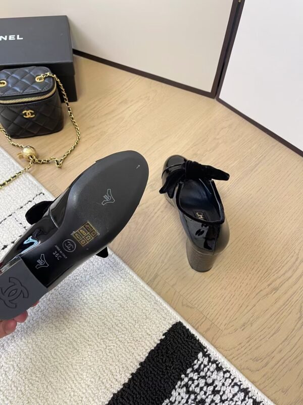 Chanel Patent Leather Sandals High Heels