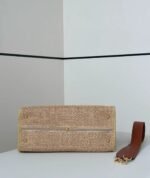 FENDI Sunshine Raffia Tote