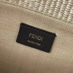 FENDI Sunshine Raffia Tote