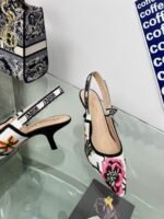 Christian Dior Women’s J’Adior Slingback Pumps Printed Fabre